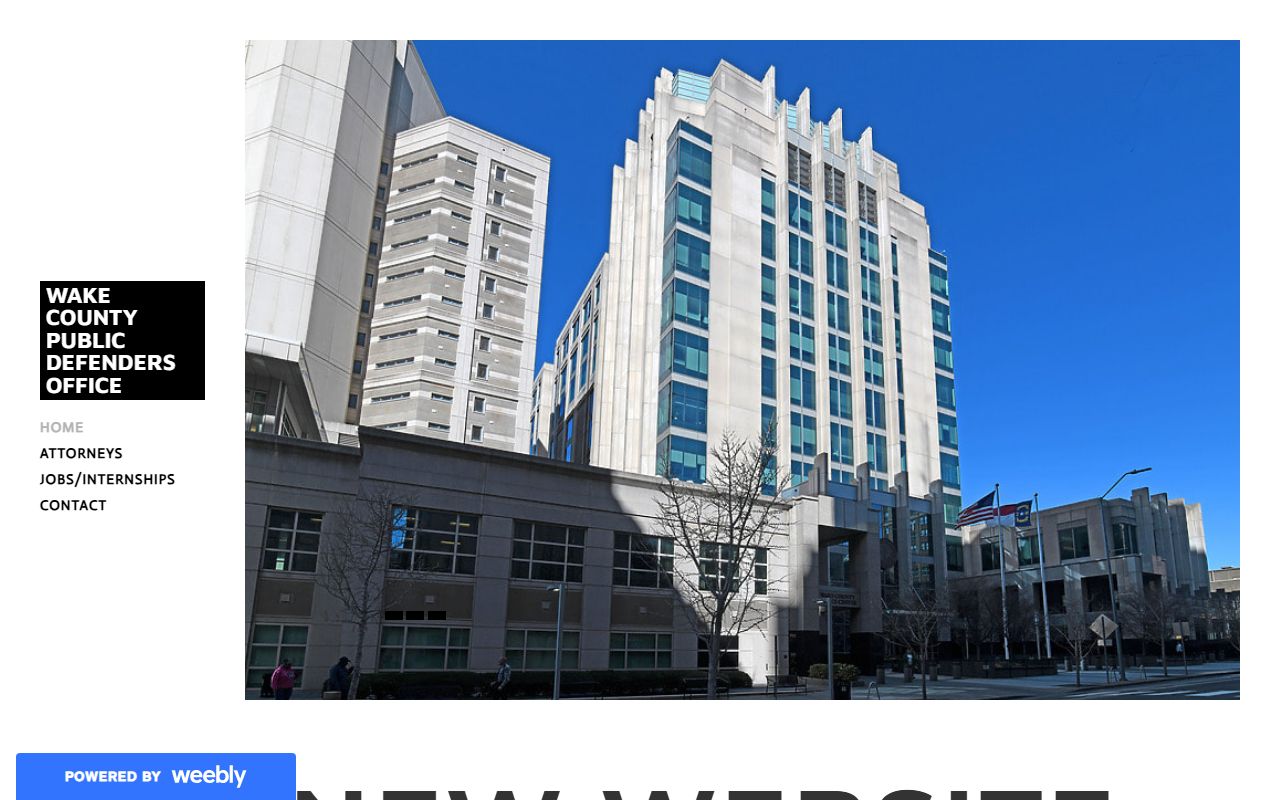 Wake County Public Defender for warrant and criminal records